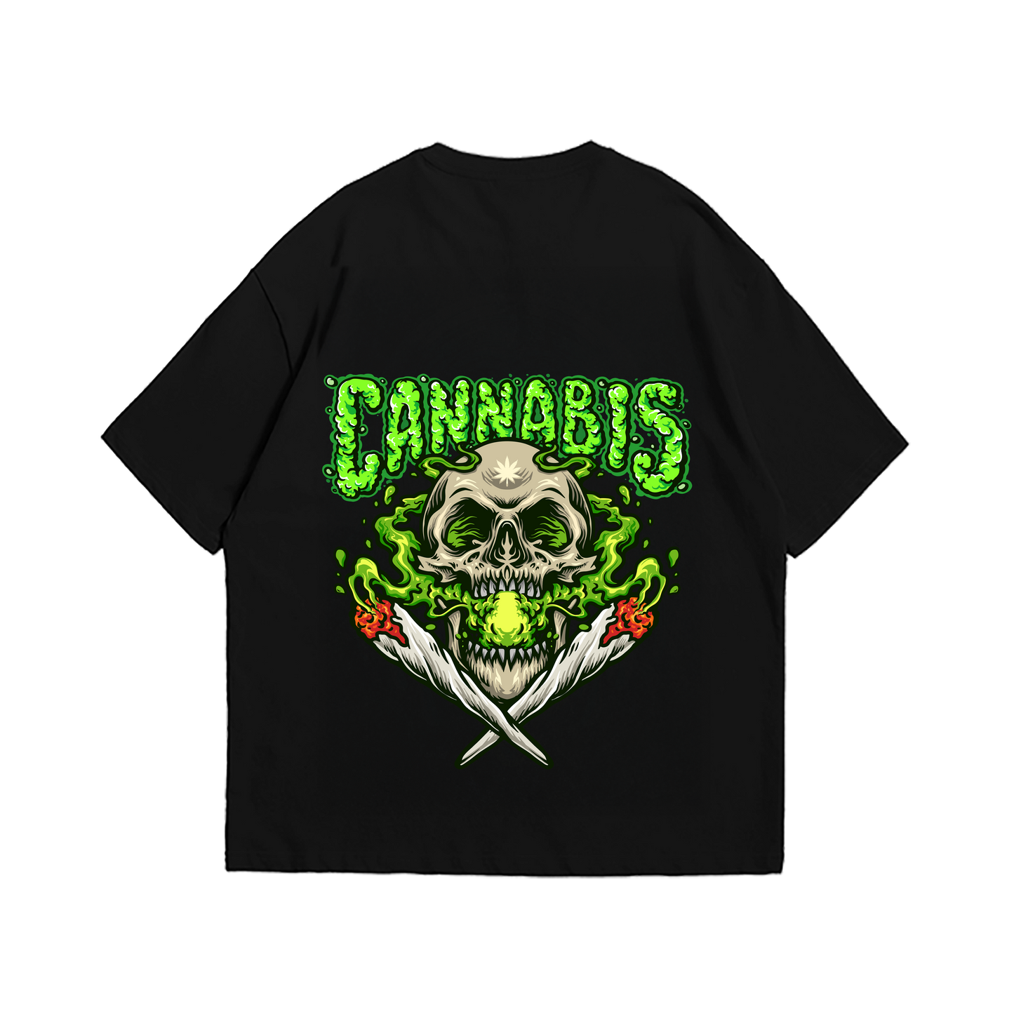 Skull Blaze Oversized T-shirt