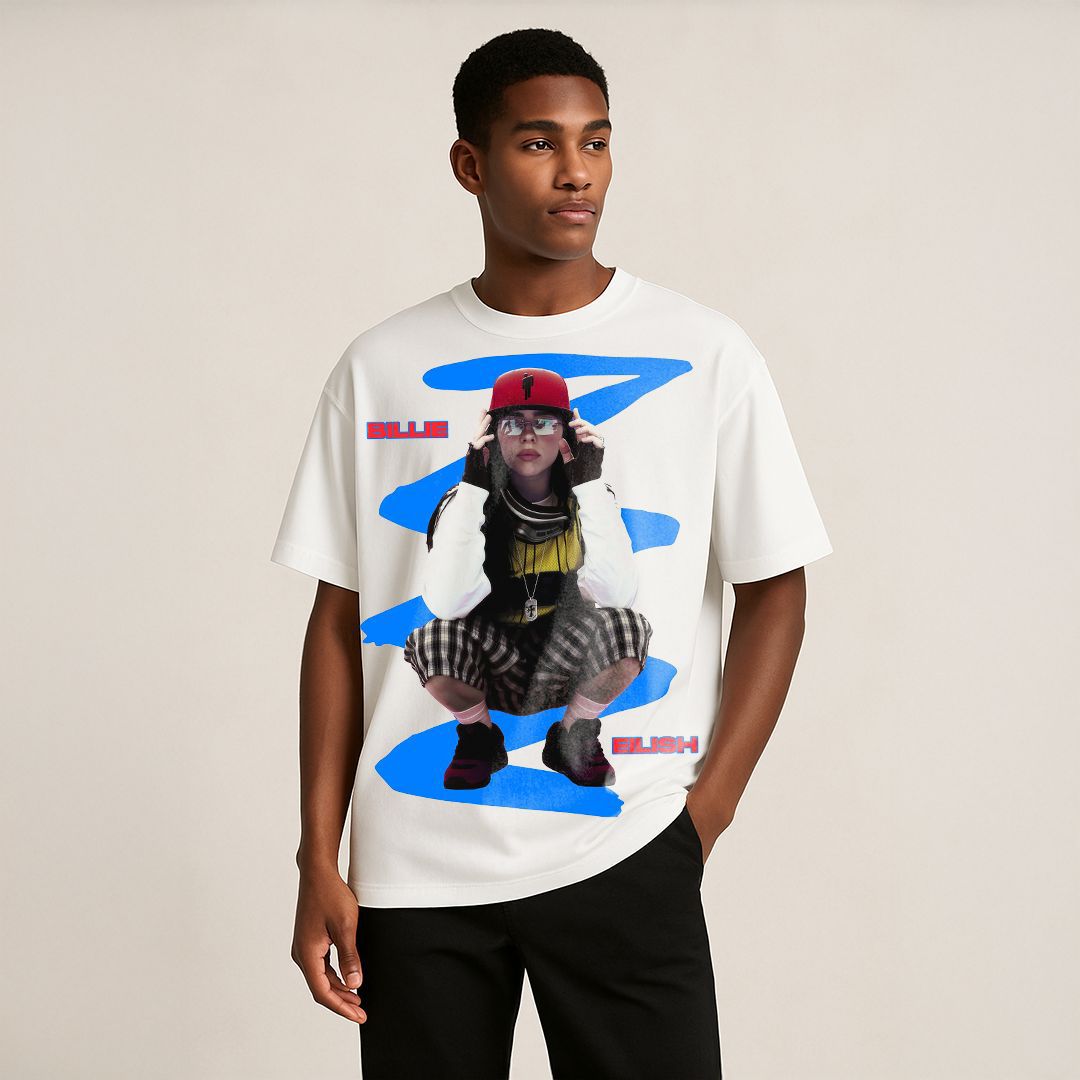 Billie Eilish: Street Pulse Oversized Tshirt