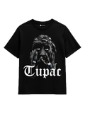 2Pac Tee - oversized hip hop t-shirt with iconic portrait graphic
