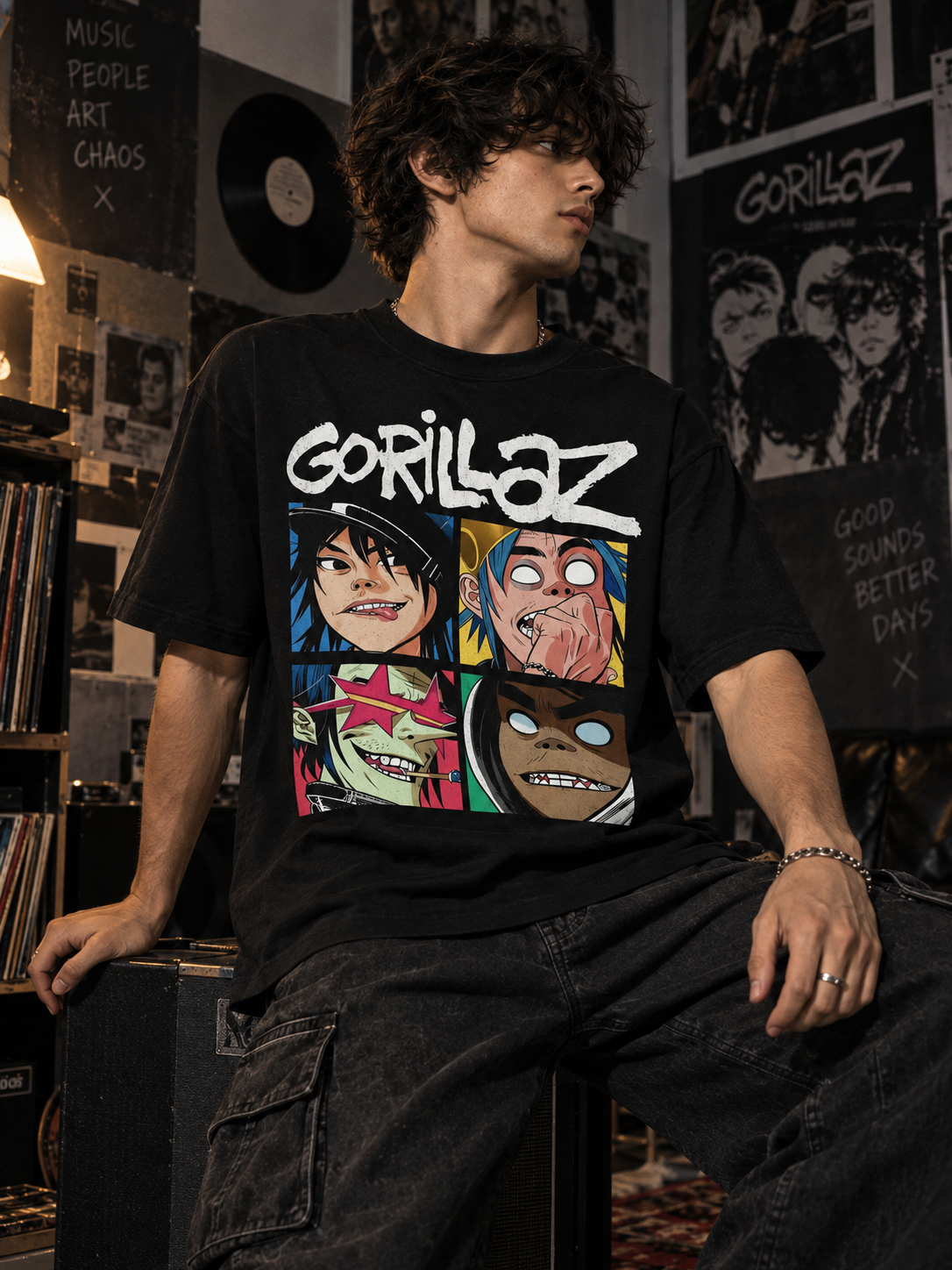 Gorillaz Chaos Tee