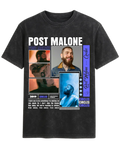 Post Malone Circles Tee - oversized hip hop t-shirt with bold collage graphic