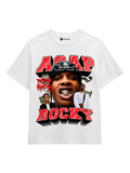 A$AP Rocky Tee - oversized hip hop t-shirt with bold artist-inspired graphic