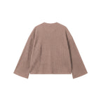 TAUPE WAFFLE HENLEY