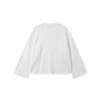 IVORY WAFFLE HENLEY