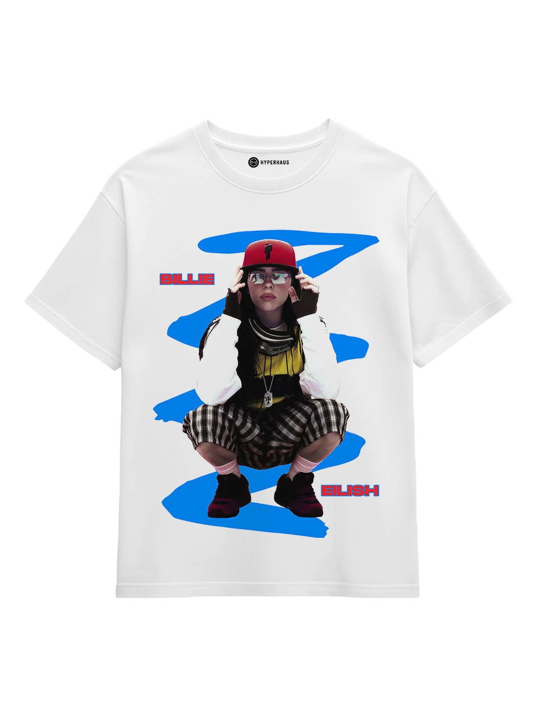Billie Eilish Tee - oversized graphic t-shirt with bold artist-inspired print