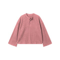 ROSE WAFFLE HENLEY