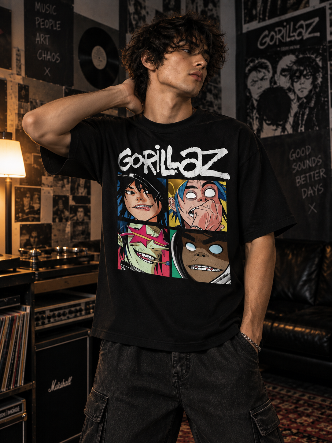 Gorillaz Chaos Tee