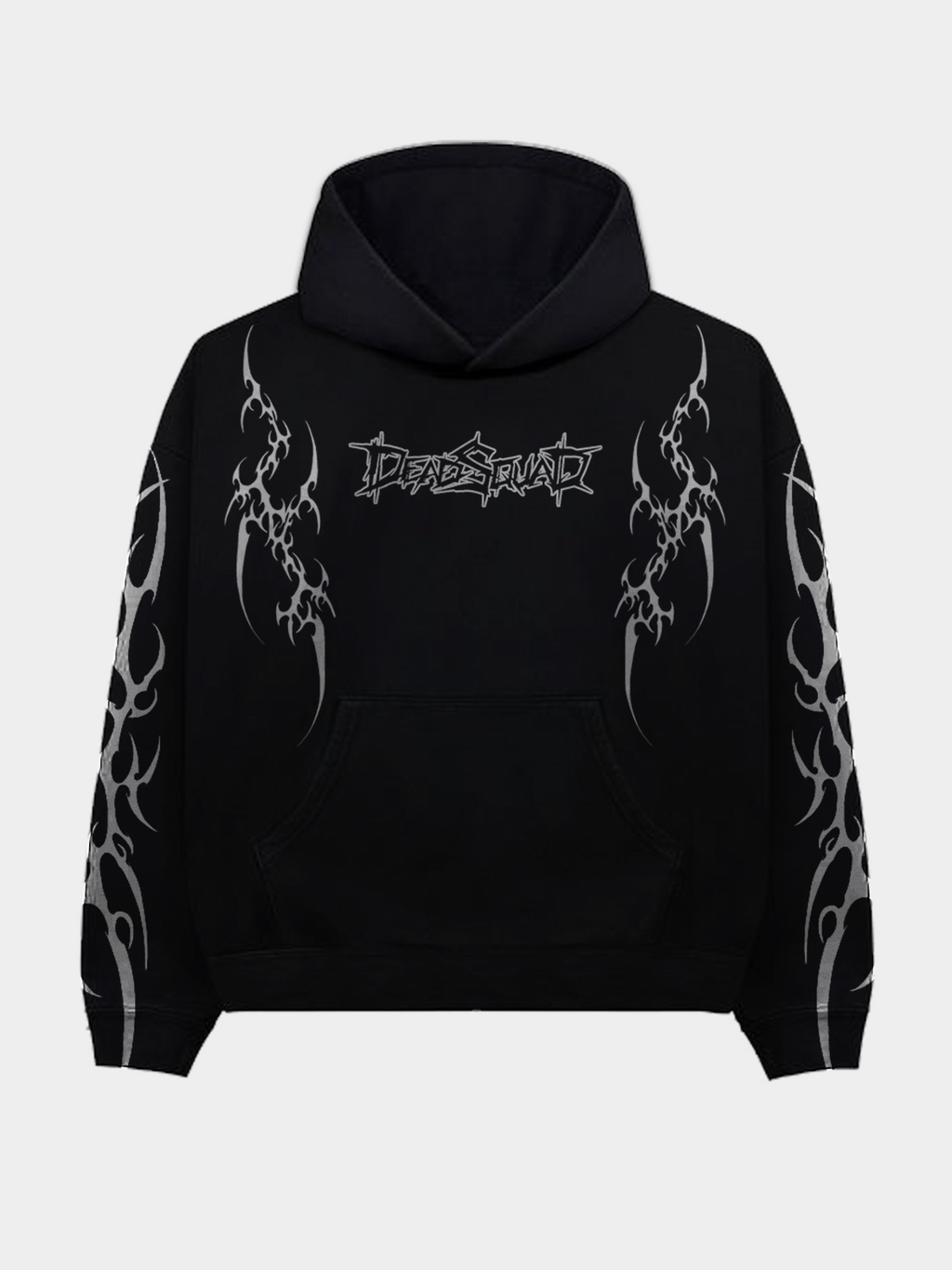 Gothic Cross Flame Hoodie