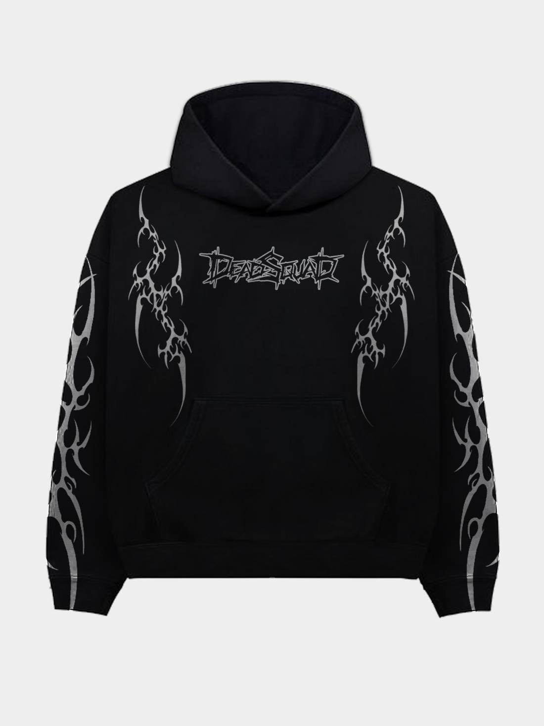 Gothic Cross Flame Hoodie