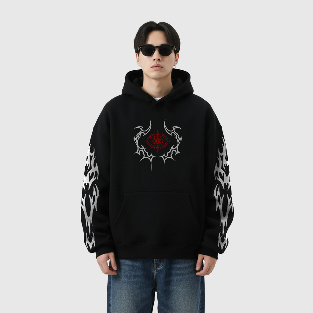 Crimson Omen Hoodie