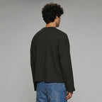 ONYX WAFFLE HENLEY