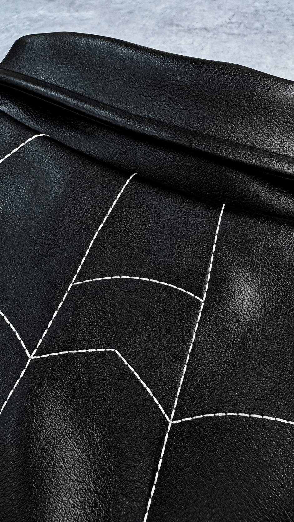 Spider Web Leather Jacket