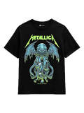 Metallica Ktulu Tee - oversized band t-shirt with creature-inspired graphic print