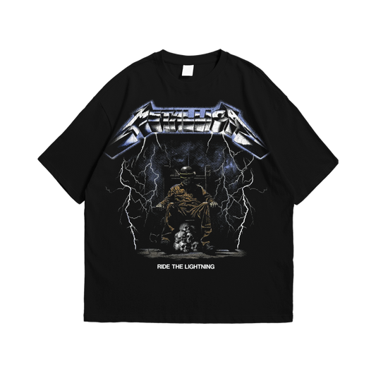 Metallica Oversized T-Shirt – Ride the Lightning Edition