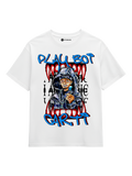 Playboi Carti Oversized Tee - hip hop t-shirt with graffiti-inspired typography and graphic artwork