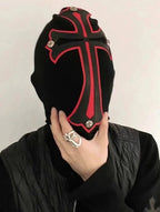 Crimson Cross Balaclava