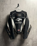 Archive Racing Mesh Long Sleeve Jersey - front view, vintage motocross-inspired streetwear jersey