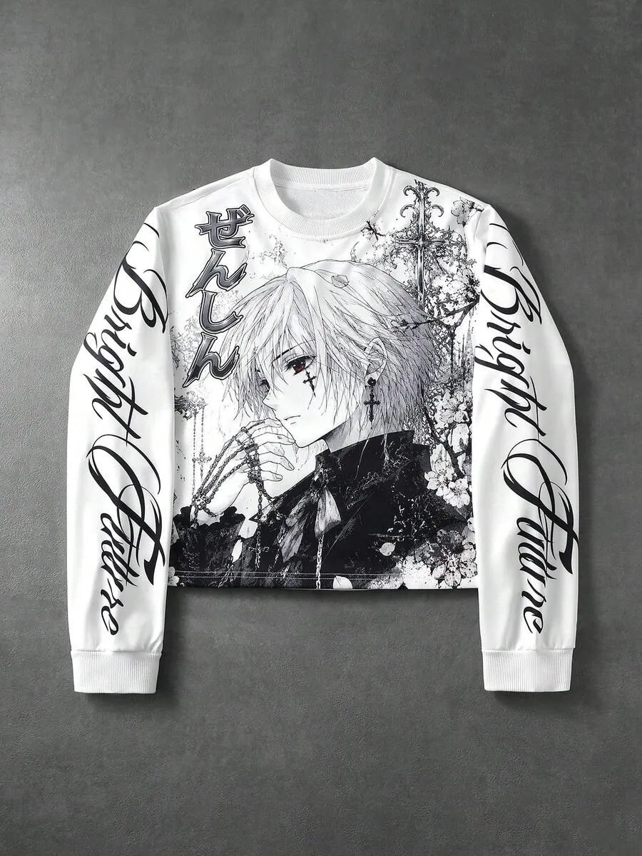 Gothic Manga Pullover
