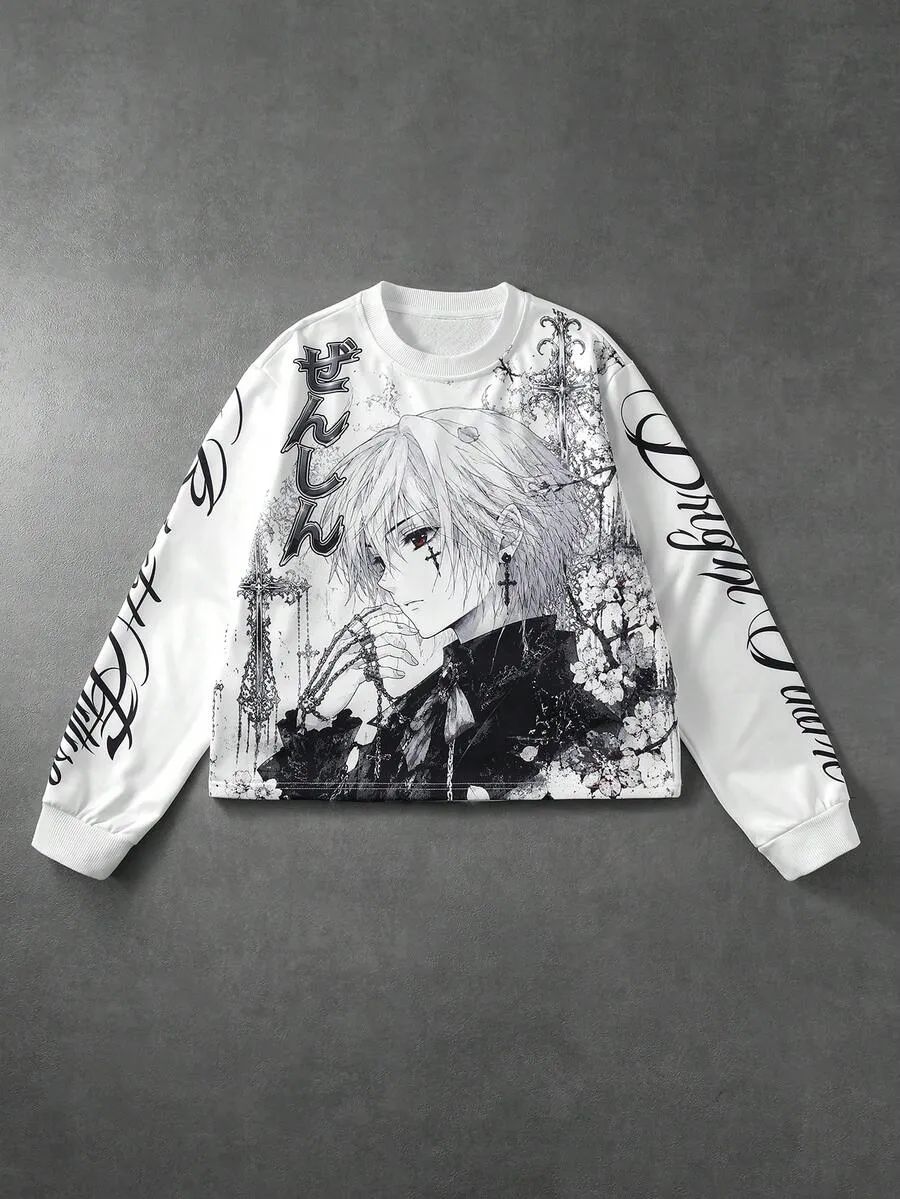 Gothic Manga Pullover