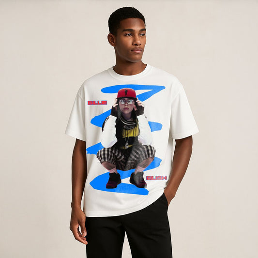 Billie Eilish: Street Pulse Oversized Tshirt