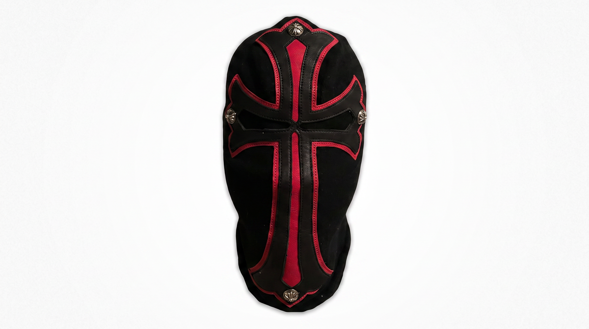 Crimson Cross Balaclava